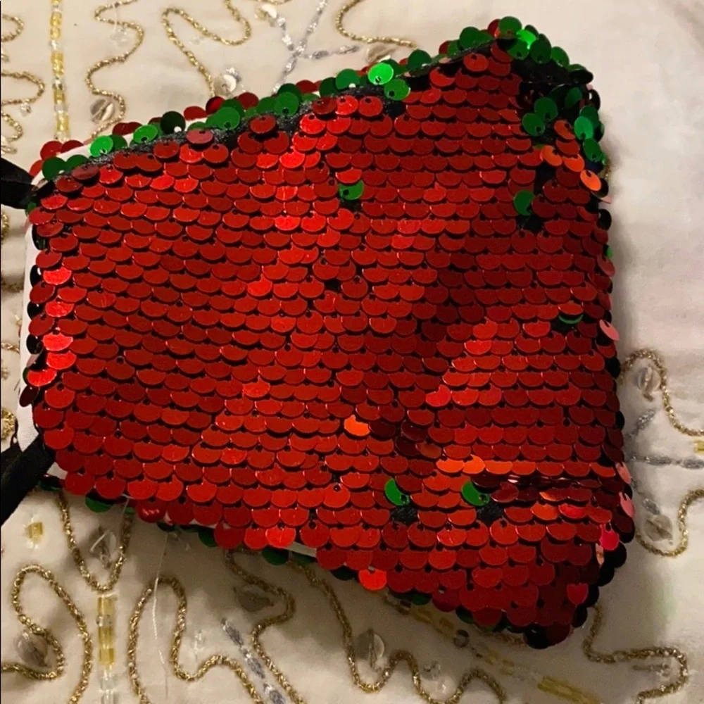 2 Tone Flip‎ Flop Sequin Face Mask